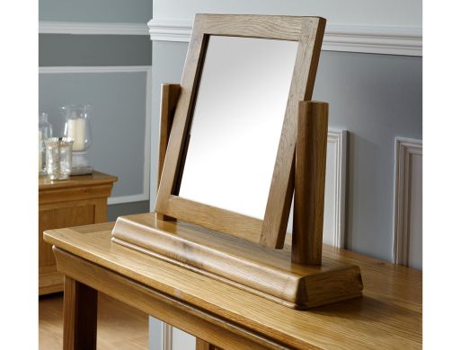 Farmhouse Country Oak Dressing Table Mirror - SUMMER MEGA DEAL