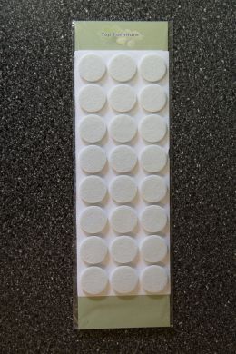 24 Felt Floor Skid Protectors for Table and Chair Legs - SUMMER MEGA DEAL