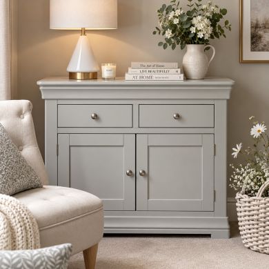 Toulouse Grey Painted 100cm Sideboard with Drawers customer review photo