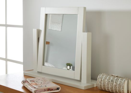 Cheshire Grey Painted Dressing Table Mirror