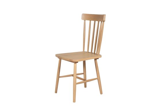 Doveridge Whitewash Limed Oak Spindleback Chair