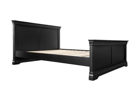 Toulouse Black Painted Double Bed