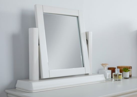 Toulouse Grey Painted Dressing Table Mirror
