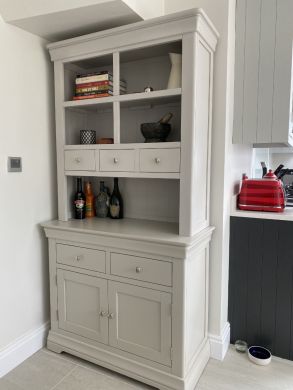 Toulouse Grey Painted 100cm Buffet and Hutch Dresser Display Unit - Customer review photo