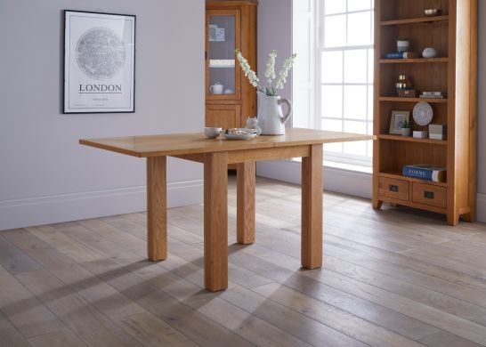 Lichfield 80cm Extending 160cm Square Flip Top Dining Table professional photo