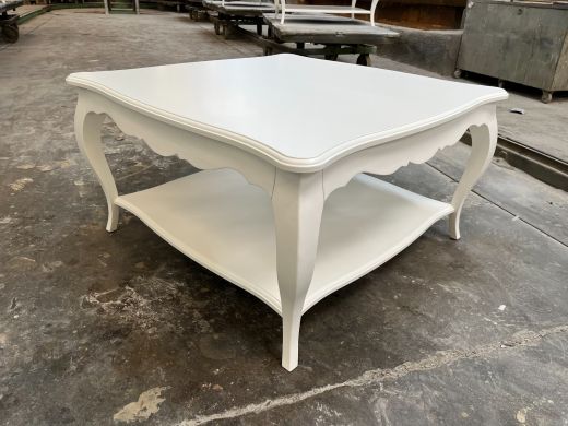 French Inspired 90cm Square Coffee Table