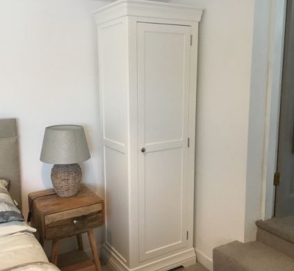Toulouse White Painted Narrow Storage Cupboard customer review photo 1