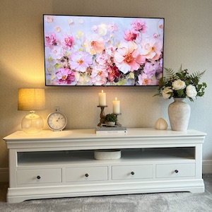 painted tv units